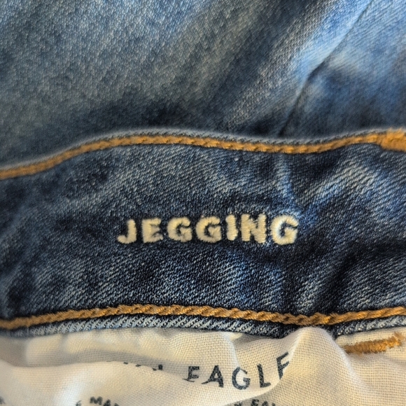 American Eagle Next Level Stretch Distressed JeggingJeans 6 C658 - Picture 9 of 10